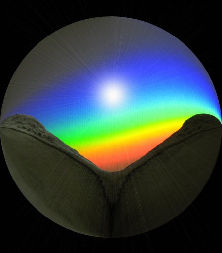 Light Portal Bone Mandala